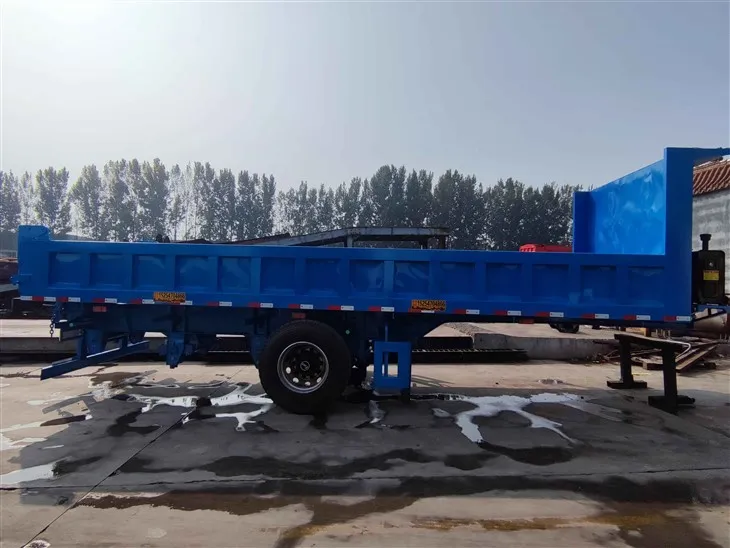 Bagerste dumper-semitrailer