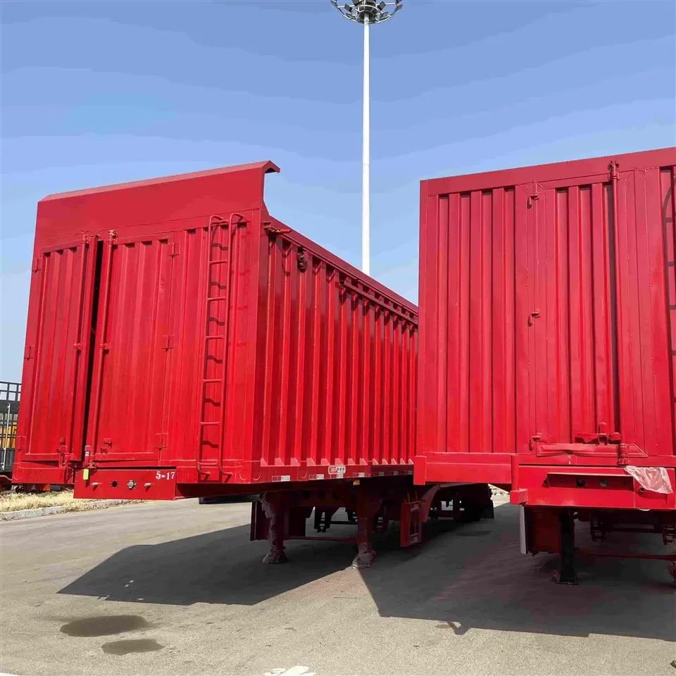 Trailer køretøj 40ft 53ft lukket kasse Van Type Semi Trailer
